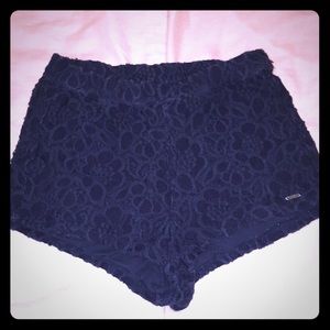 Hollister high waisted shorts
